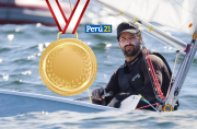 Stefano Peschiera es tricampeón del Campeonato Centro y Sudamericano ILCA