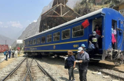 Tren transportaba a 50 personas que afortunadamente no resultaron heridas.