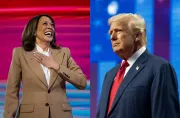 Donald Trump y Kamala Harris discutieron en el debate presidencial.