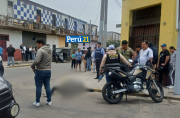 Asesinan a policía en moto en Barrios Altos