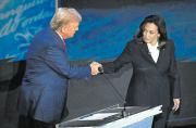 Donald Trump y Kamala Harris