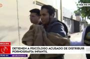 Psicólogo detenido.