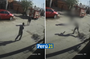 Anciano es agredido con una piedra