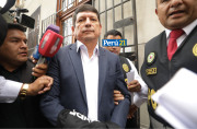 Agustín Lozano terminó control de identidad en el Poder Judicial