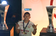 Edison Flores se despide de la 'U' con dos títulos nacionales