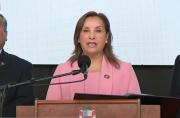 Dina Boluarte estuvo en la inauguración de APEC Ciudadanos 2024. (Captura TV Perú)